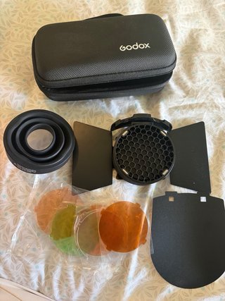 Kit Accesorios Godox AK-R1 Flash Redondo NUEVO