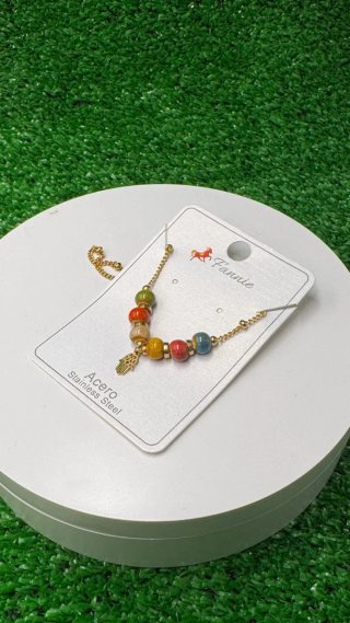 Collar Fannie Hamsa Multicolor