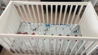 Cuna Stuva Ikea con cajones