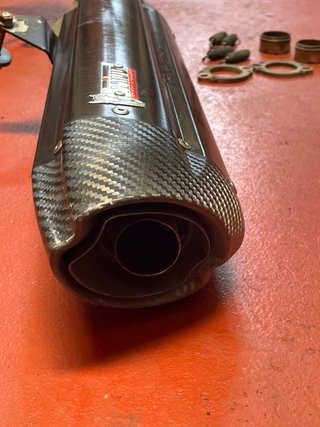Tubo de escape Kawasaki ER6N 2016 MIVV