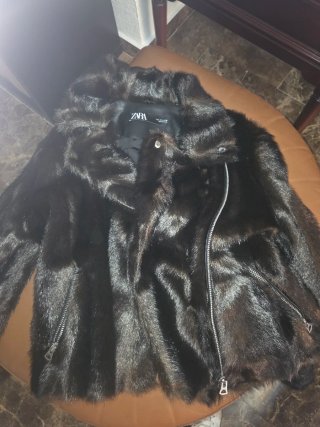 Chaqueta Zara pelo sintético M/38