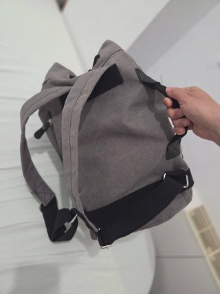 Mochila La Vuelta Lona Gris