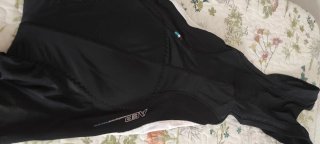 Maillot mujer ciclismo negro sin usar