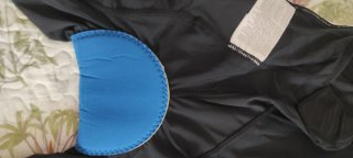 Maillot mujer ciclismo negro sin usar