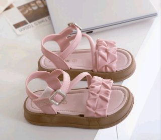 Sandalias niña verano rosas