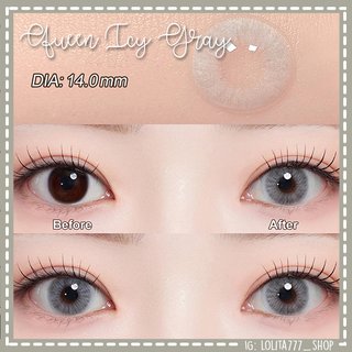 NUEVAS Lentillas Queen Icy Gray grises