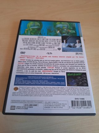 Mars Attacks! DVD