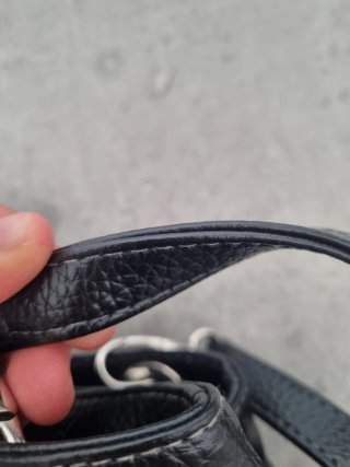 Bolso  Negro Piel Texturizada