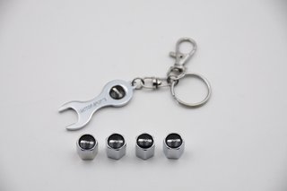 TAPONES VALVULAS RUEDAS CON LLAVERO MERCEDES AMG