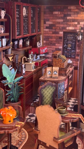 Rincón de café - Book Nook (LEER DESCRIPCIÓN)