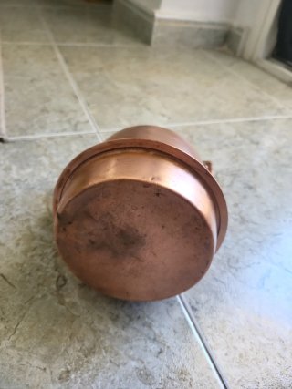 Tetera cobre antigua Knut Eriksson Sueca