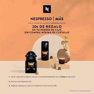 Nespresso cafetera cápsulas espresso tecnología