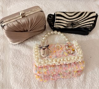 Bolso de fiesta y clutch  3x 10