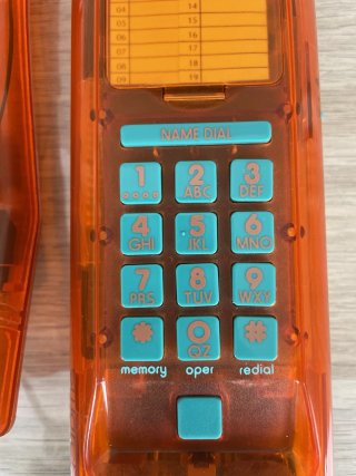 Telefono Swatch Twin Phone Deluxe Model Arancione