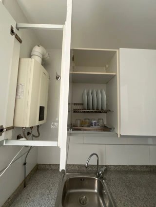 Cocina modular blanca