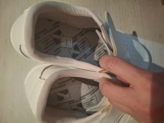 Zapatos de trabajo blancos