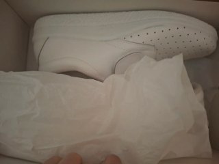 Zapatos de trabajo blancos