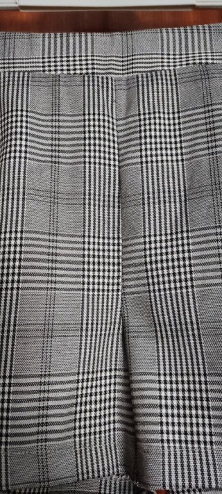 Pantalón corto cuadros ML mujer