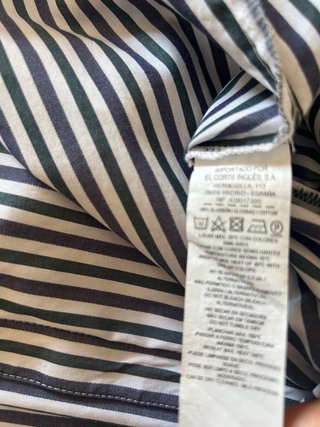 Camisa de rayas Lloyd's Talla 50.