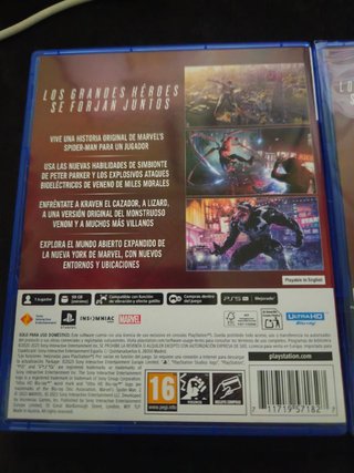 Juegos PS5: Spider-Man 2 y GTA V para yessica G.