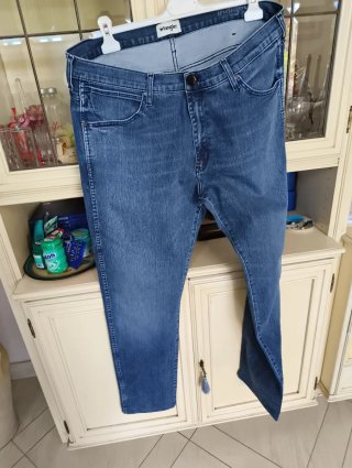 Pantaloni Wrangler Blu Uomo