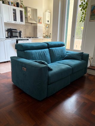 Divano PoltroneSofà Relax Elettrico 2 Posti