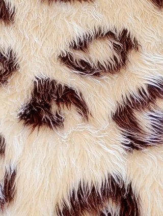COPERTA MATRIMONIALE LEOPARDATA VINTAGE