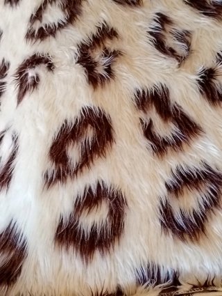 COPERTA MATRIMONIALE LEOPARDATA VINTAGE