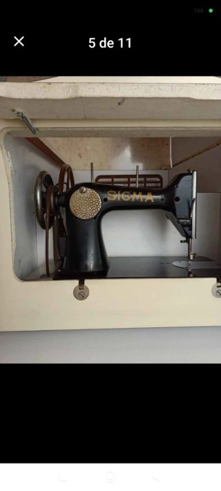 Máquina de coser antigua