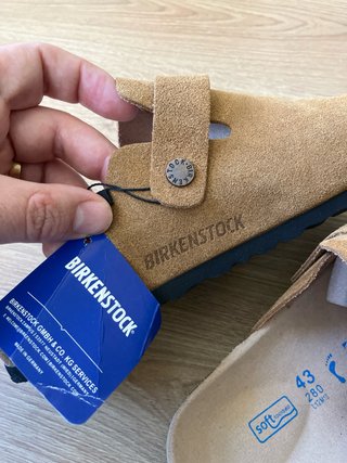 Birkenstock Boston Camel T43 Nuevas