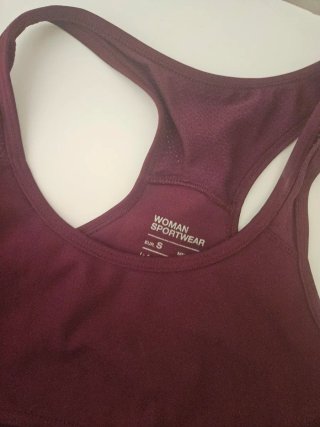 sujetador deportivo gris talla S Precio lote x2