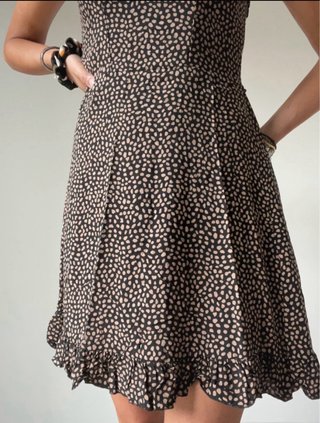 Vestito corto fantasia maculato Tezenis