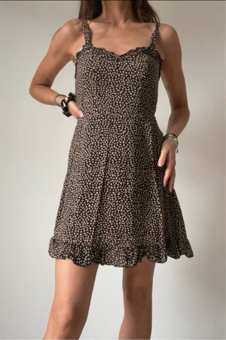 Vestito corto fantasia maculato Tezenis