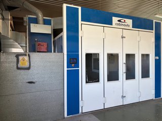 Cabina de pintura profesional
