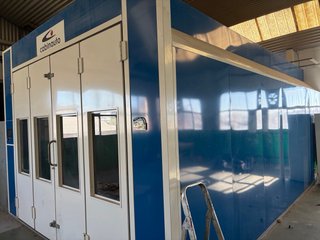 Cabina de pintura profesional
