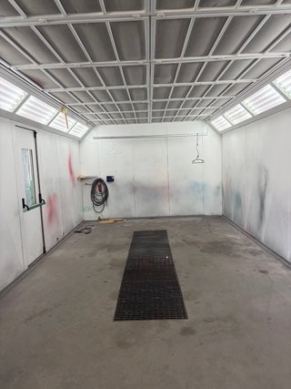 Cabina de pintura profesional