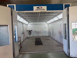 Cabina de pintura profesional