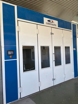 Cabina de pintura profesional