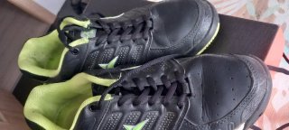 Zapatillas Padel Negras y Verdes