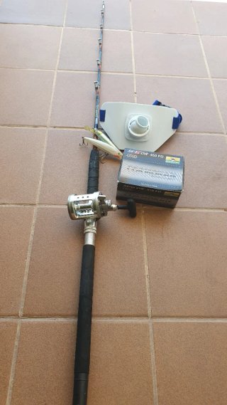 Equipo Curricán Costero Caña y Carrete