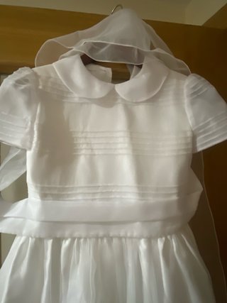Vestido Comunión Jesuitas impoluto Tizzas 125cm
