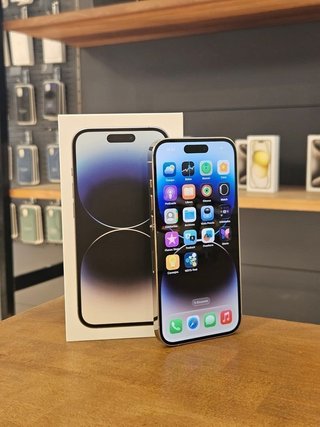 IPHONE 14 PRO 128GB PLATA BATE. 100%