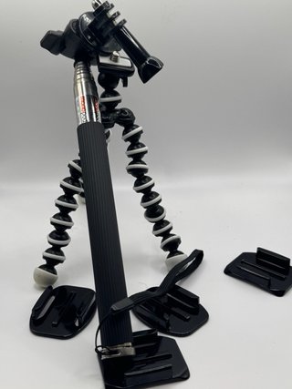 Accesorios GoPro: Trípode Flexible y Soportes