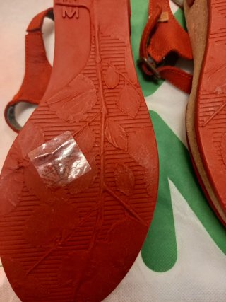 Sandalias El Naturalista  Art Talla 36 Rojas