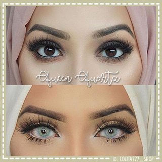 Lentillas Queen Quartz Grises Lolita