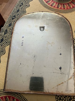 2 Specchi Vintage in Ottone Marocchino