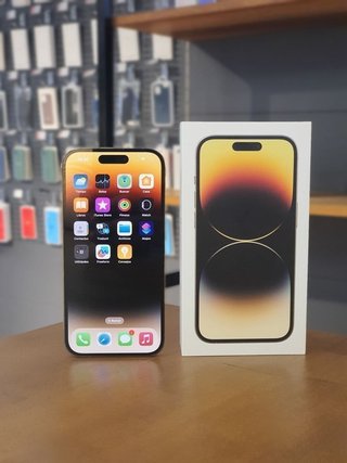 IPHONE 14 PRO 128GB DORADO BATE. 100%