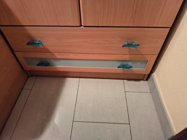 Habitación juvenil compacta de madera de Haya.