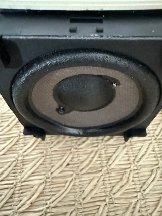 Altavoces Bose Blancos.