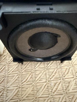 Altavoces Bose Blancos.